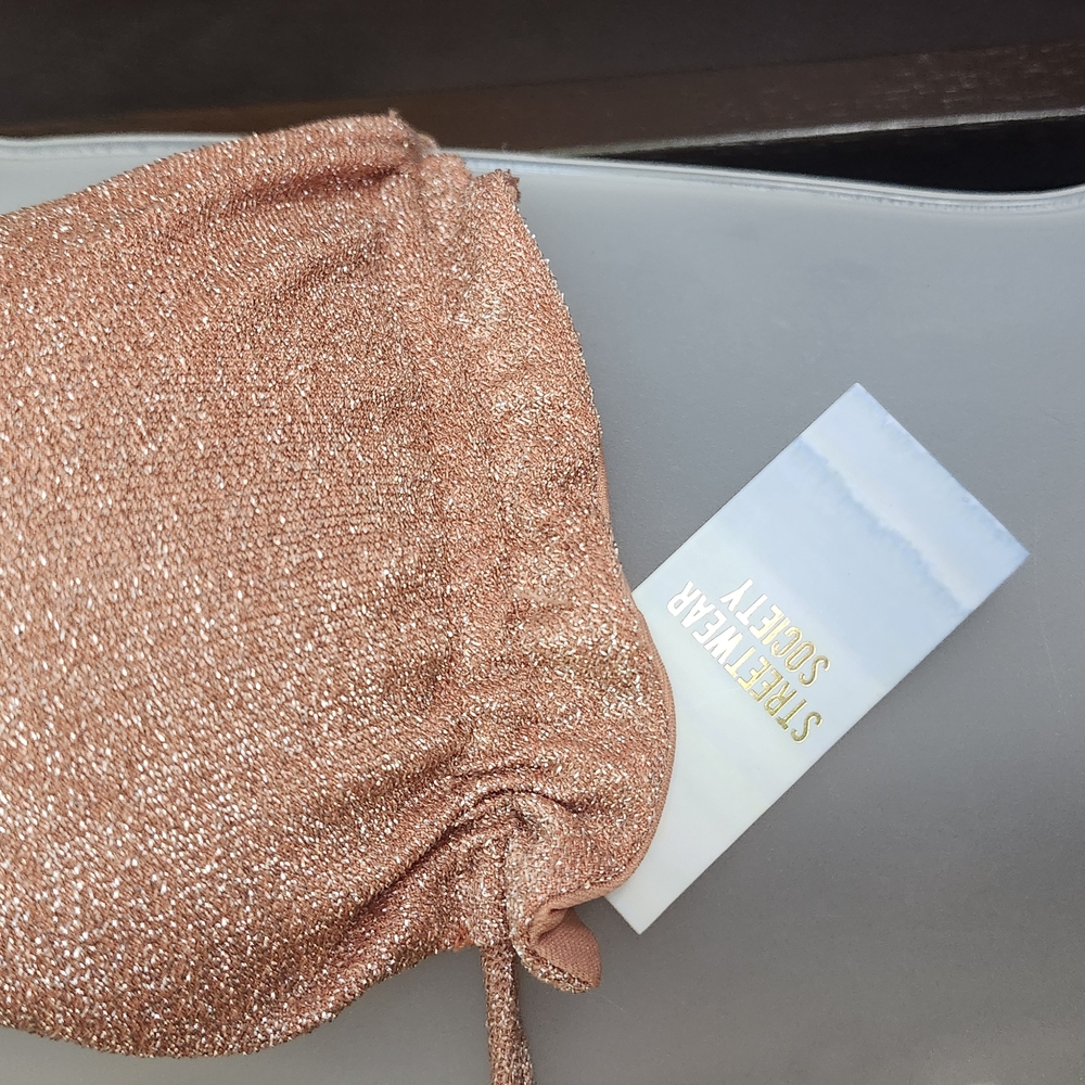 Sparkling Peach Bikini Set - Picture 2 of 7